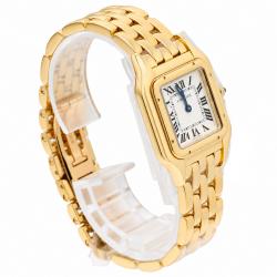 Unworn Cartier Panthere Medium WGPN0058 18K Yellow Gold Watch